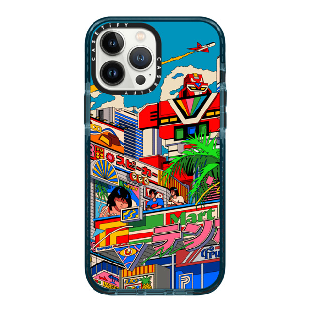 Ardhira Putra x CASETiFY iPhone 13 Pro Max Case Pattern,Anime Pacific Blue インパクトケース CITY BREEZE Mother's Day Ardhira Putra x CASETiFY iPhone 13 Pro Max Case Pattern,Anime Pacific Blue インパクトケース CITY BREEZE Mother's Day