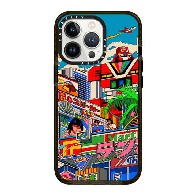 Ardhira Putra x CASETiFY iPhone 13 Pro ケース ブラック インパクトケース CITY BREEZE