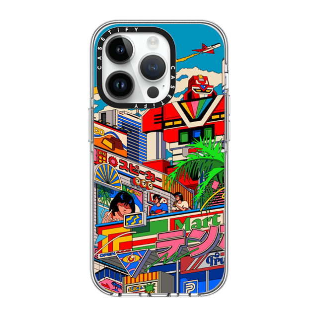 Ardhira Putra x CASETiFY iPhone 14 Pro Case Clear Clear Case MagSafe Compatible CITY BREEZE Ardhira Putra x CASETiFY iPhone 14 Pro Case Clear Clear Case MagSafe Compatible CITY BREEZE