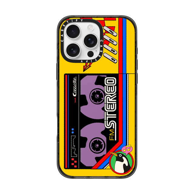 Ardhira Putra x CASETiFY iPhone 16 Pro Max ケース Anime,Pop Art ブラック インパクトケース WALKMAN Back to School Ardhira Putra x CASETiFY iPhone 16 Pro Max ケース Anime,Pop Art ブラック インパクトケース WALKMAN Back to School