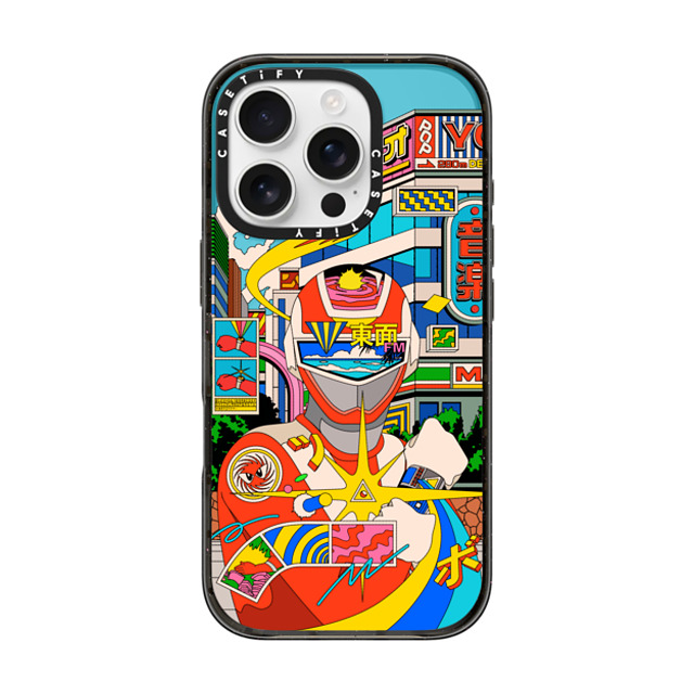 Ardhira Putra x CASETiFY iPhone 16 Pro Case Anime,Pop Art Black インパクトケース RENJA Father's Day Ardhira Putra x CASETiFY iPhone 16 Pro Case Anime,Pop Art Black インパクトケース RENJA Father's Day