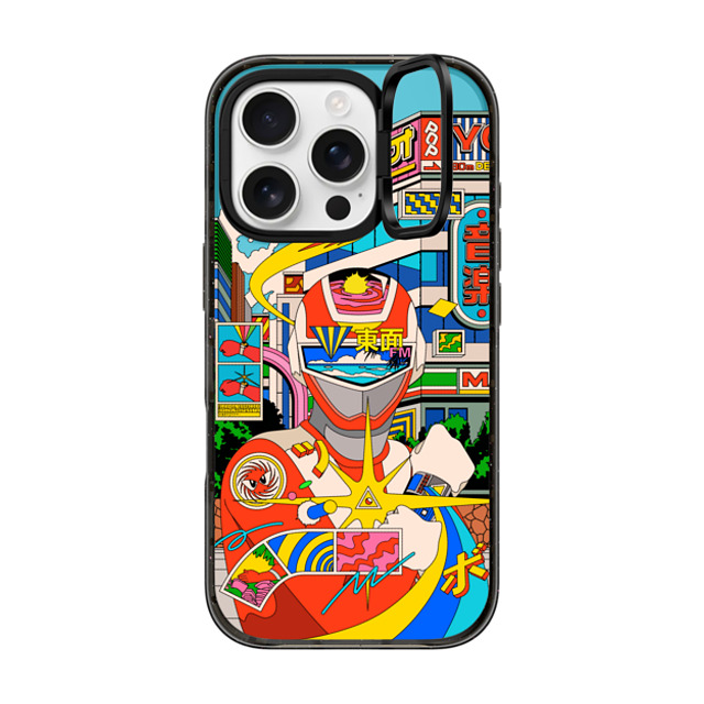 Ardhira Putra x CASETiFY iPhone 16 Pro Case Anime,Pop Art Black インパクトリングスタンドケース MagSafe対応 RENJA Father's Day Ardhira Putra x CASETiFY iPhone 16 Pro Case Anime,Pop Art Black インパクトリングスタンドケース MagSafe対応 RENJA Father's Day