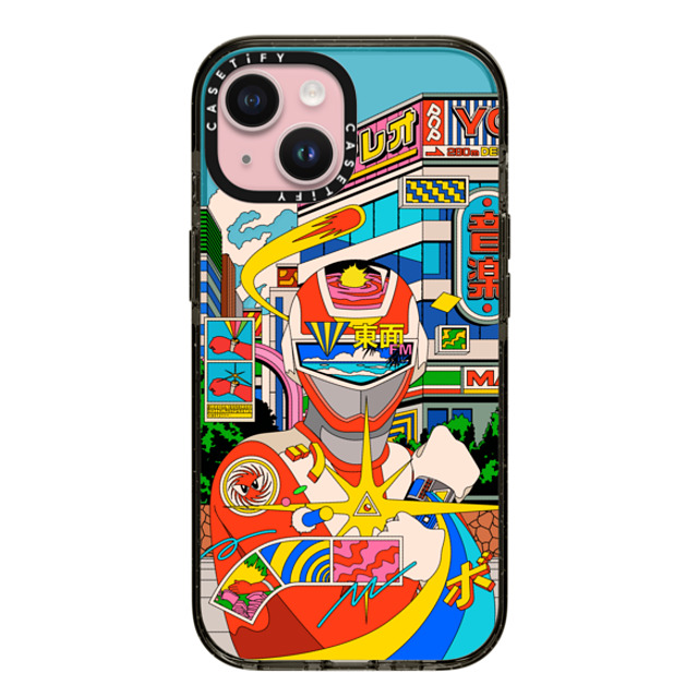 Ardhira Putra x CASETiFY iPhone 15 Case Anime,Pop Art Black インパクトケース MagSafe対応 RENJA Father's Day Ardhira Putra x CASETiFY iPhone 15 Case Anime,Pop Art Black インパクトケース MagSafe対応 RENJA Father's Day