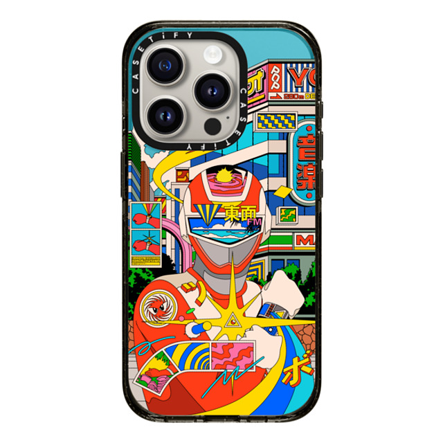 Ardhira Putra x CASETiFY iPhone 15 Pro Case Anime,Pop Art Black インパクトケース MagSafe対応 RENJA Father's Day Ardhira Putra x CASETiFY iPhone 15 Pro Case Anime,Pop Art Black インパクトケース MagSafe対応 RENJA Father's Day