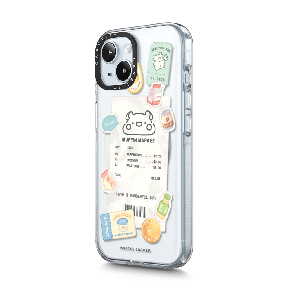 Impact Clear iPhone 15 Plus Case MagSafe Compatible - Muffinmaru's Konbini by Muffin Corner
