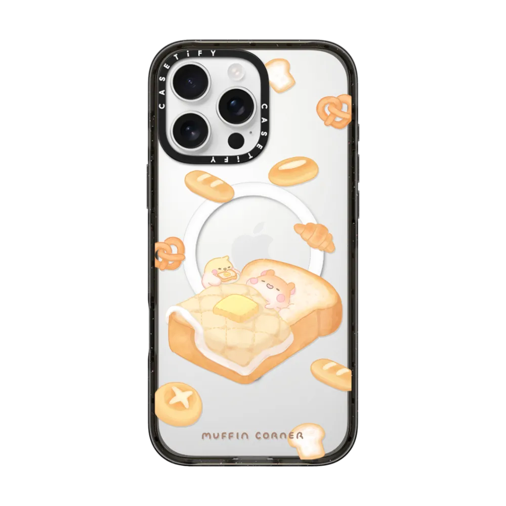 Impact iPhone 16 Pro Max Case MagSafe Compatible - Bed and Breakfast by Muffin Corner