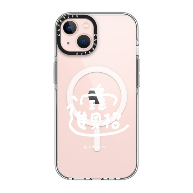 Cherng x CASETiFY iPhone 13 ケース クリア クリア ケース MagSafe対応 Fortune