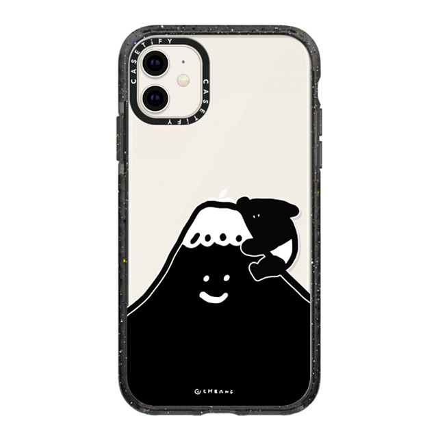 Cherng x CASETiFY iPhone 11 ケース ブラック インパクトケース LAIMO FUJI