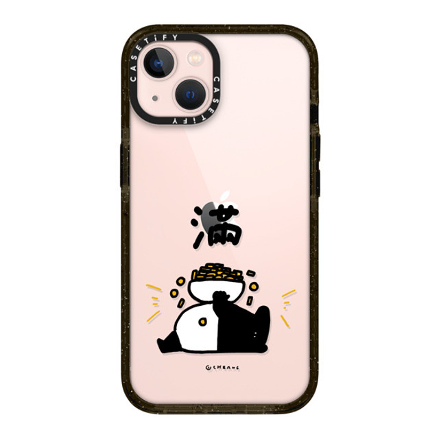 Cherng x CASETiFY iPhone 13 ケース ブラック インパクトケース OVERFLOW