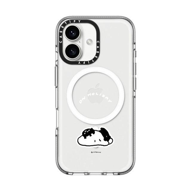 Cherng x CASETiFY iPhone 16 Case Animal,Cartoon Clear Clear Case MagSafe Compatible ON HOLIDAY Father's Day Cherng x CASETiFY iPhone 16 Case Animal,Cartoon Clear Clear Case MagSafe Compatible ON HOLIDAY Father's Day