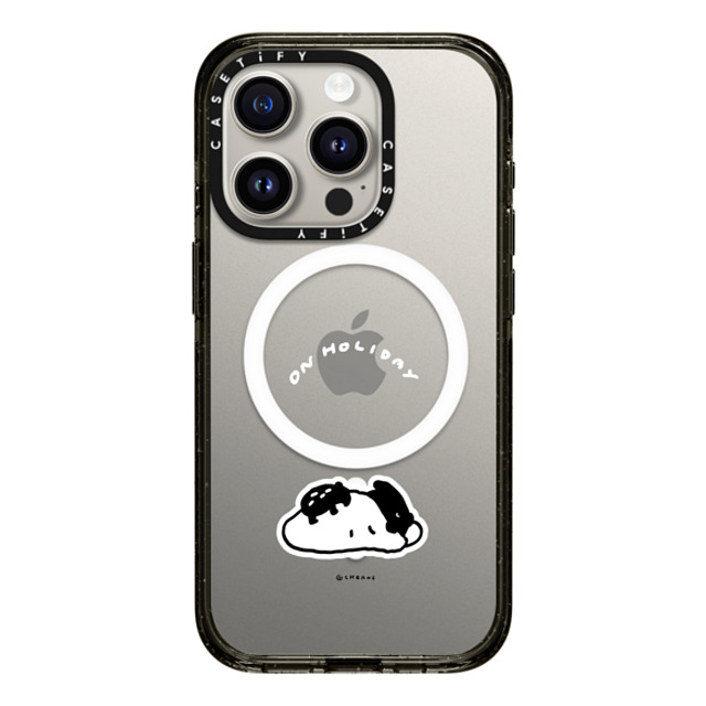 Cherng x CASETiFY iPhone 15 Pro Case Animal,Cartoon ブラック インパクトケース MagSafe対応 ON HOLIDAY Mother's Day Cherng x CASETiFY iPhone 15 Pro Case Animal,Cartoon ブラック インパクトケース MagSafe対応 ON HOLIDAY Mother's Day