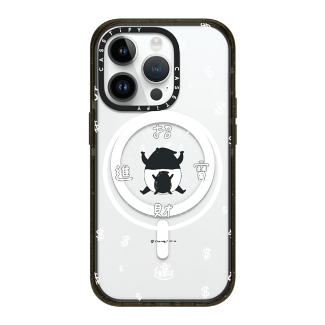 Cherng x CASETiFY iPhone 14 Pro ケース ブラック インパクトケース MagSafe対応 LAIMO- SHOW ME THE MONEY