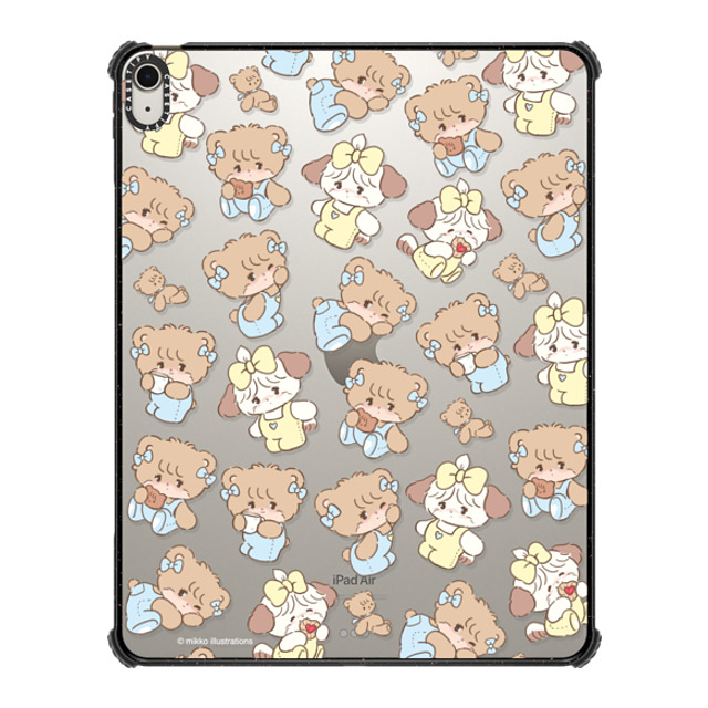 mikko illustrations x CASETiFY iPad Air 13-inch (M2/M3) Sticker,Dog Black iPad インパクト ケース latte & souffle Back to School mikko illustrations x CASETiFY iPad Air 13-inch (M2/M3) Sticker,Dog Black iPad インパクト ケース latte & souffle Back to School