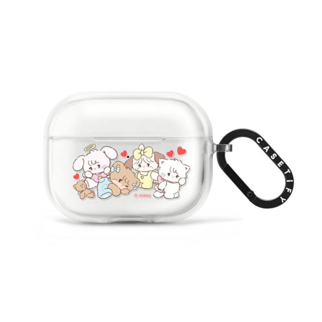 mikko illustrations x CASETiFY AirPods Pro Cat,Dog フロスト インパクトケース mikko characters mikko illustrations x CASETiFY AirPods Pro Cat,Dog フロスト インパクトケース mikko characters