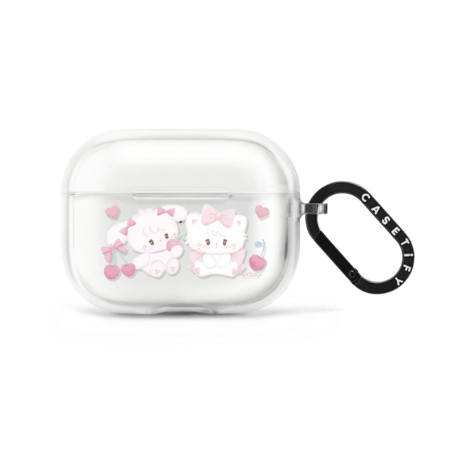 mikko illustrations x CASETiFY AirPods Pro フロスト インパクトケース mousse & cammy cherry Back to School mikko illustrations x CASETiFY AirPods Pro フロスト インパクトケース mousse & cammy cherry Back to School