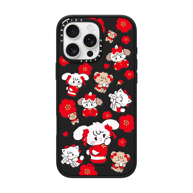 mikko illustrations x CASETiFY iPhone 16 Pro Max ケース Sticker,Cat マットブラック インパクトケース MagSafe対応 Lunar New Year with CAMMY Father's Day mikko illustrations x CASETiFY iPhone 16 Pro Max ケース Sticker,Cat マットブラック インパクトケース MagSafe対応 Lunar New Year with CAMMY Father's Day
