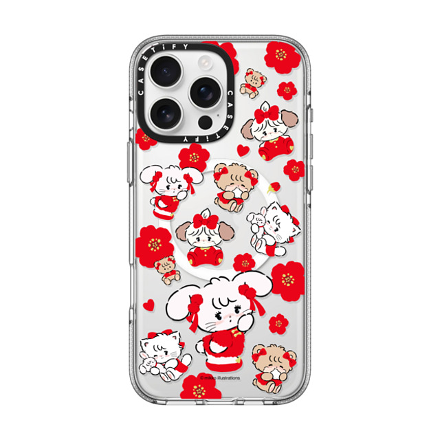 mikko illustrations x CASETiFY iPhone 16 Pro Max ケース Sticker,Cat クリア クリア ケース MagSafe対応 Lunar New Year with CAMMY Father's Day mikko illustrations x CASETiFY iPhone 16 Pro Max ケース Sticker,Cat クリア クリア ケース MagSafe対応 Lunar New Year with CAMMY Father's Day
