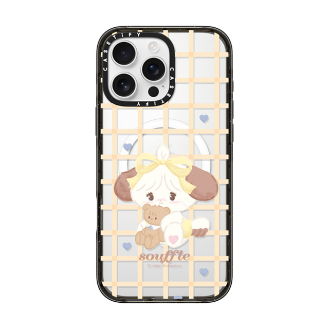 mikko illustrations x CASETiFY iPhone 16 Pro Max Case Black Impact Case MagSafe Compatible souffle check Back to School mikko illustrations x CASETiFY iPhone 16 Pro Max Case Black Impact Case MagSafe Compatible souffle check Back to School