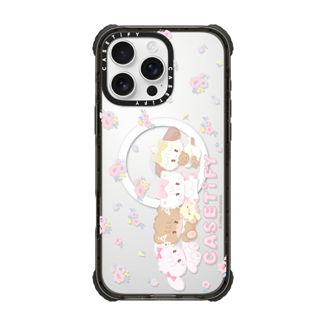 mikko illustrations x CASETiFY iPhone 16 Pro Max ケース Pastel ブラック ウルトラ インパクトケース MagSafe 対応 花 Father's Day mikko illustrations x CASETiFY iPhone 16 Pro Max ケース Pastel ブラック ウルトラ インパクトケース MagSafe 対応 花 Father's Day