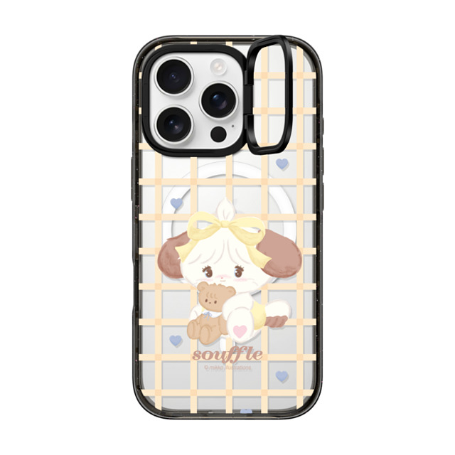 mikko illustrations x CASETiFY iPhone 16 Pro ケース Bowcore,Coquette ブラック インパクトリングスタンドケース MagSafe対応 souffle check Back to School mikko illustrations x CASETiFY iPhone 16 Pro ケース Bowcore,Coquette ブラック インパクトリングスタンドケース MagSafe対応 souffle check Back to School