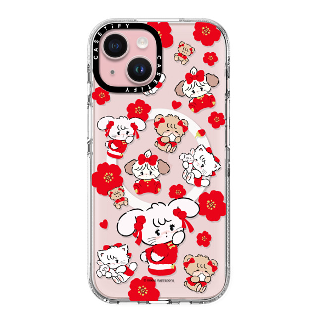 mikko illustrations x CASETiFY iPhone 15 Case Sticker,Cat Clear Clear Case MagSafe Compatible Lunar New Year with CAMMY Father's Day mikko illustrations x CASETiFY iPhone 15 Case Sticker,Cat Clear Clear Case MagSafe Compatible Lunar New Year with CAMMY Father's Day
