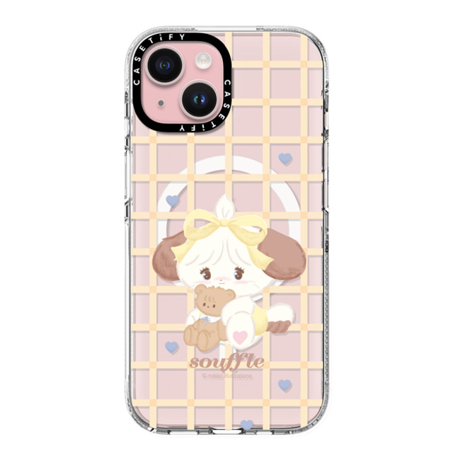 mikko illustrations x CASETiFY iPhone 15 ケース クリア クリア ケース MagSafe対応 souffle check Father's Day mikko illustrations x CASETiFY iPhone 15 ケース クリア クリア ケース MagSafe対応 souffle check Father's Day