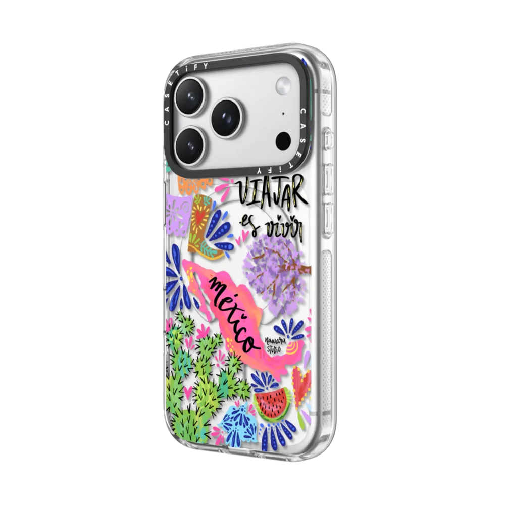 Impact Clear iPhone 17 Pro Max Case MagSafe Compatible - México my love