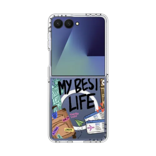 Galaxy Z Flip7 - Travel Lover by Nawara Studio