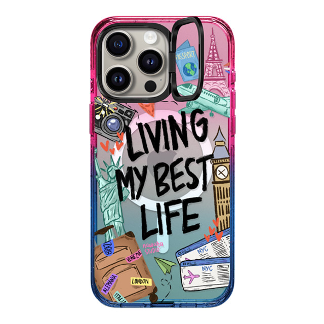 Nawara Studio x CASETiFY iPhone 15 Pro Max Case Sticker,Quote Cotton Candy インパクトリングスタンドケース MagSafe対応 Travel Lover by Nawara Studio Mother's Day Nawara Studio x CASETiFY iPhone 15 Pro Max Case Sticker,Quote Cotton Candy インパクトリングスタンドケース MagSafe対応 Travel Lover by Nawara Studio Mother's Day