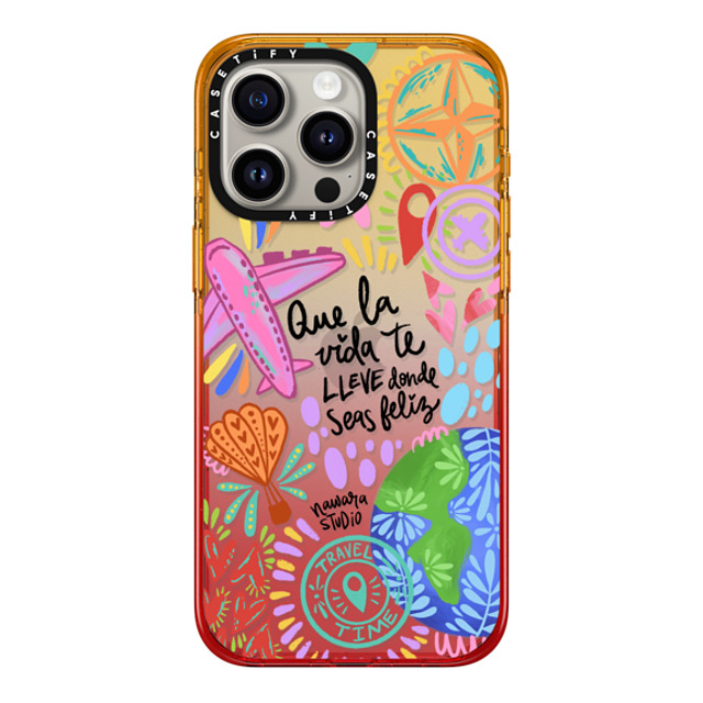 Nawara Studio x CASETiFY iPhone 15 Pro Max Case Travel,Digital Art Peach Haze Impact Case Ser feliz Mother's Day Nawara Studio x CASETiFY iPhone 15 Pro Max Case Travel,Digital Art Peach Haze Impact Case Ser feliz Mother's Day