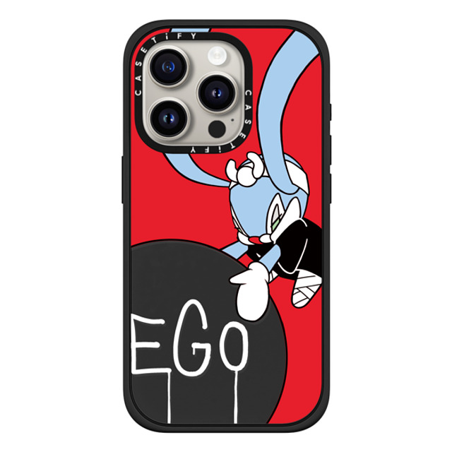 "Aruta Soup x CASETiFY iPhone 15 Pro Case Bunny,Cartoon マットブラック インパクトケース MagSafe対応 "BIG EGO" by ARUTA SOUP Mother's Day" "Aruta Soup x CASETiFY iPhone 15 Pro Case Bunny,Cartoon マットブラック インパクトケース MagSafe対応 "BIG EGO" by ARUTA SOUP Mother's Day"