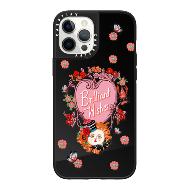 Phannapast x CASETiFY iPhone 12 Pro Max ケース Fine Art Black on Black ミラーケース MagSafe対応 Brilliant Wishes Father's Day Phannapast x CASETiFY iPhone 12 Pro Max ケース Fine Art Black on Black ミラーケース MagSafe対応 Brilliant Wishes Father's Day