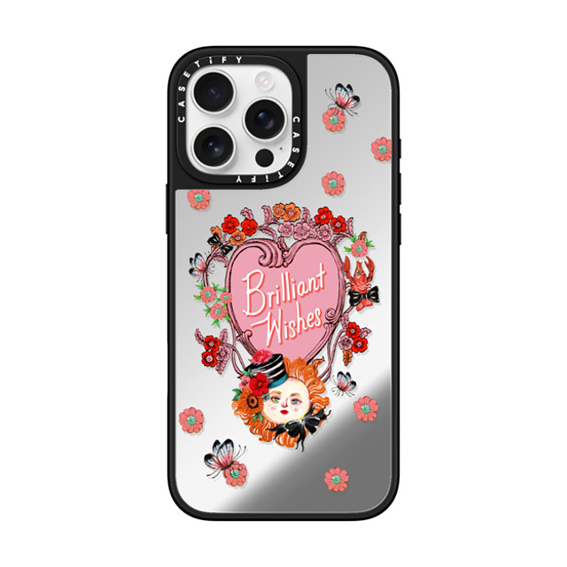 Phannapast x CASETiFY iPhone 16 Pro Max Case Fine Art Silver on Black ミラーケース MagSafe対応 Brilliant Wishes Father's Day Phannapast x CASETiFY iPhone 16 Pro Max Case Fine Art Silver on Black ミラーケース MagSafe対応 Brilliant Wishes Father's Day
