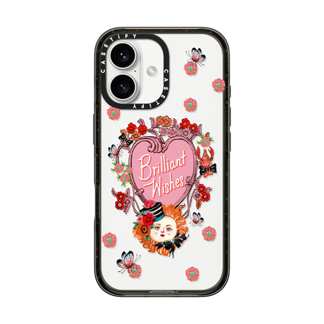 Phannapast x CASETiFY iPhone 16 Case Fine Art Black インパクトケース Brilliant Wishes Mother's Day Phannapast x CASETiFY iPhone 16 Case Fine Art Black インパクトケース Brilliant Wishes Mother's Day