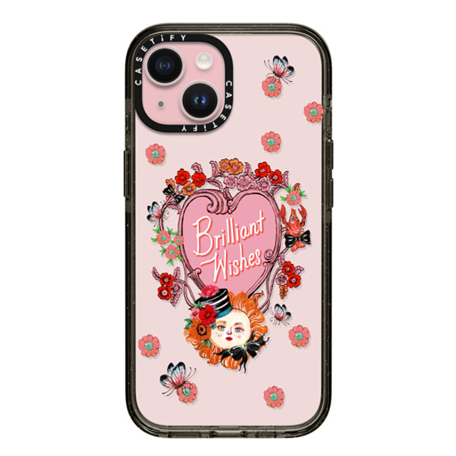 Phannapast x CASETiFY iPhone 15 Case Fine Art Black インパクトケース Brilliant Wishes Mother's Day Phannapast x CASETiFY iPhone 15 Case Fine Art Black インパクトケース Brilliant Wishes Mother's Day