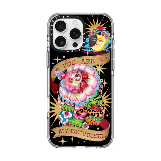 Phannapast x CASETiFY iPhone 16 Pro Max ケース Floral,Tiger クリア クリア ケース MagSafe対応 You are my universe by Phannapast Back to School Phannapast x CASETiFY iPhone 16 Pro Max ケース Floral,Tiger クリア クリア ケース MagSafe対応 You are my universe by Phannapast Back to School