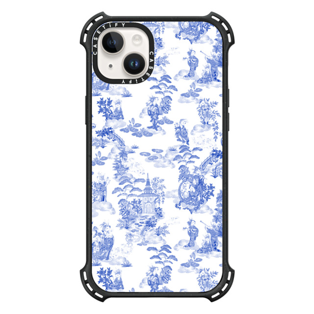 Phannapast x CASETiFY iPhone 14 Plus ケース Bunny,Animal Triple Black バウンスケース Moon Caravan Toile by Phannapast Mother's Day Phannapast x CASETiFY iPhone 14 Plus ケース Bunny,Animal Triple Black バウンスケース Moon Caravan Toile by Phannapast Mother's Day