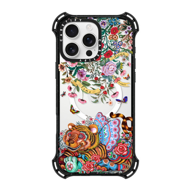 Phannapast x CASETiFY iPhone 16 Pro Max ケース ブラック バウンスケース dream comes true glitter by Phannapast