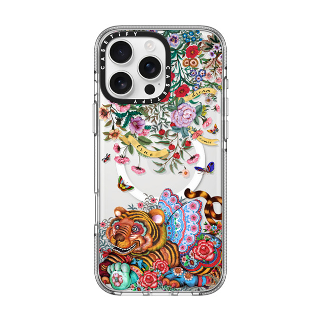 Phannapast x CASETiFY iPhone 16 Pro Max ケース クリア クリア ケース MagSafe対応 dream comes true glitter by Phannapast