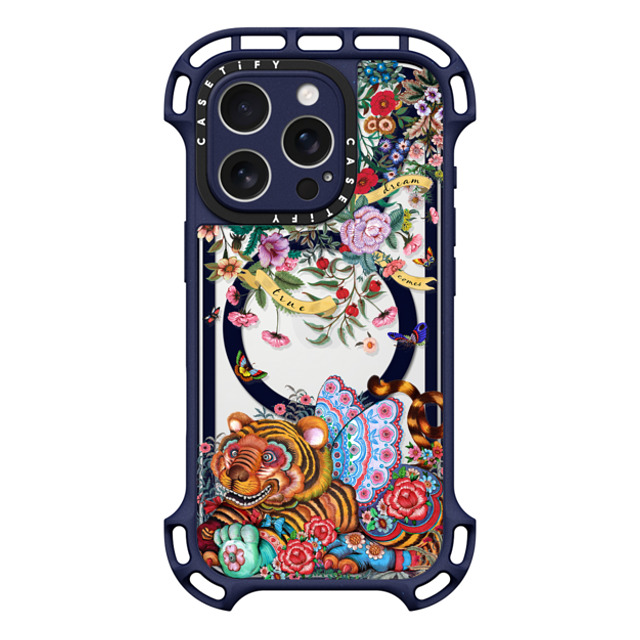 Phannapast x CASETiFY iPhone 16 Pro Case インディゴ ウルトラ バウンスケース MagSafe対応 dream comes true glitter by Phannapast Phannapast x CASETiFY iPhone 16 Pro Case インディゴ ウルトラ バウンスケース MagSafe対応 dream comes true glitter by Phannapast