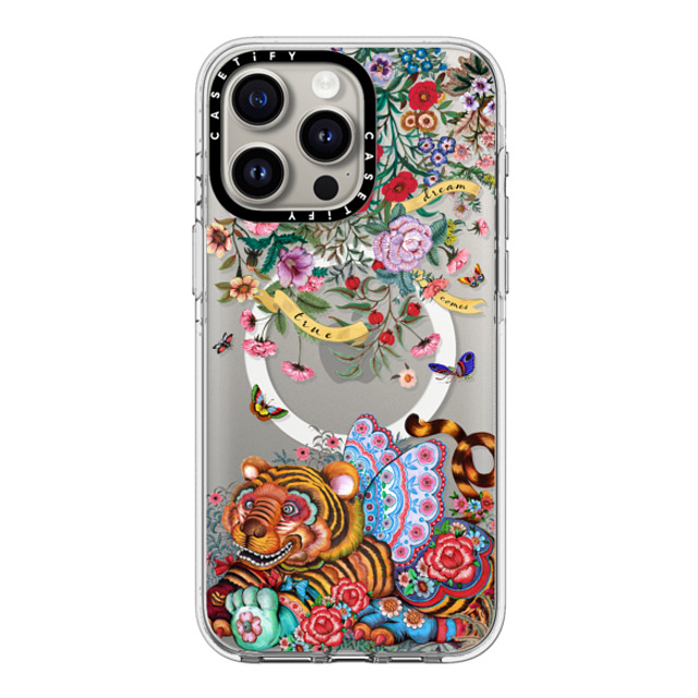 Phannapast x CASETiFY iPhone 15 Pro Max ケース クリア クリア ケース MagSafe対応 dream comes true glitter by Phannapast