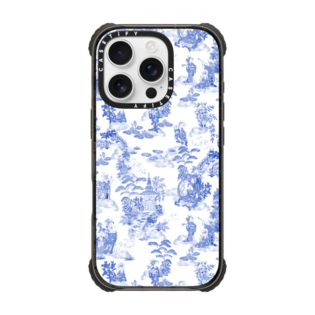 Phannapast x CASETiFY iPhone 16 Pro Case Black ウルトラ インパクトケース MagSafe 対応 Moon Caravan Toile by Phannapast Phannapast x CASETiFY iPhone 16 Pro Case Black ウルトラ インパクトケース MagSafe 対応 Moon Caravan Toile by Phannapast