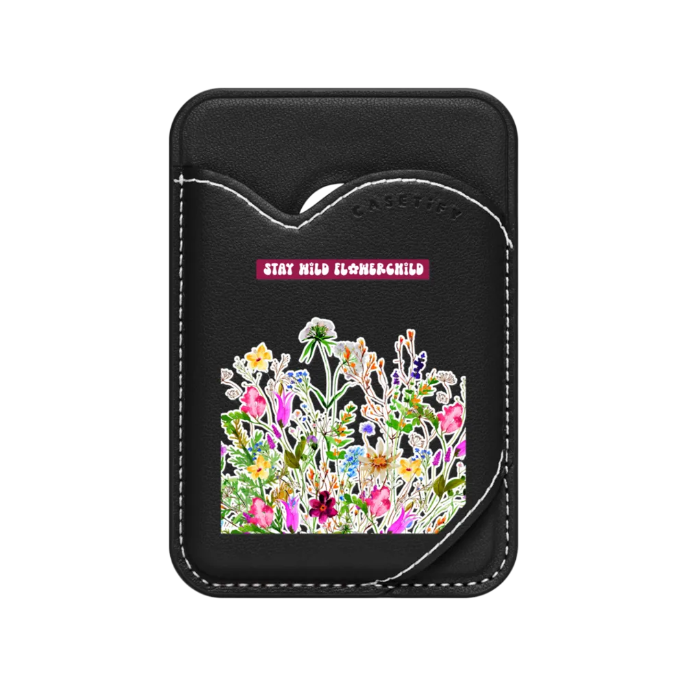 Snappy™ BioVeg Heart Wallet MagSafe Compatible - FLOWERCHILD THURSDAY