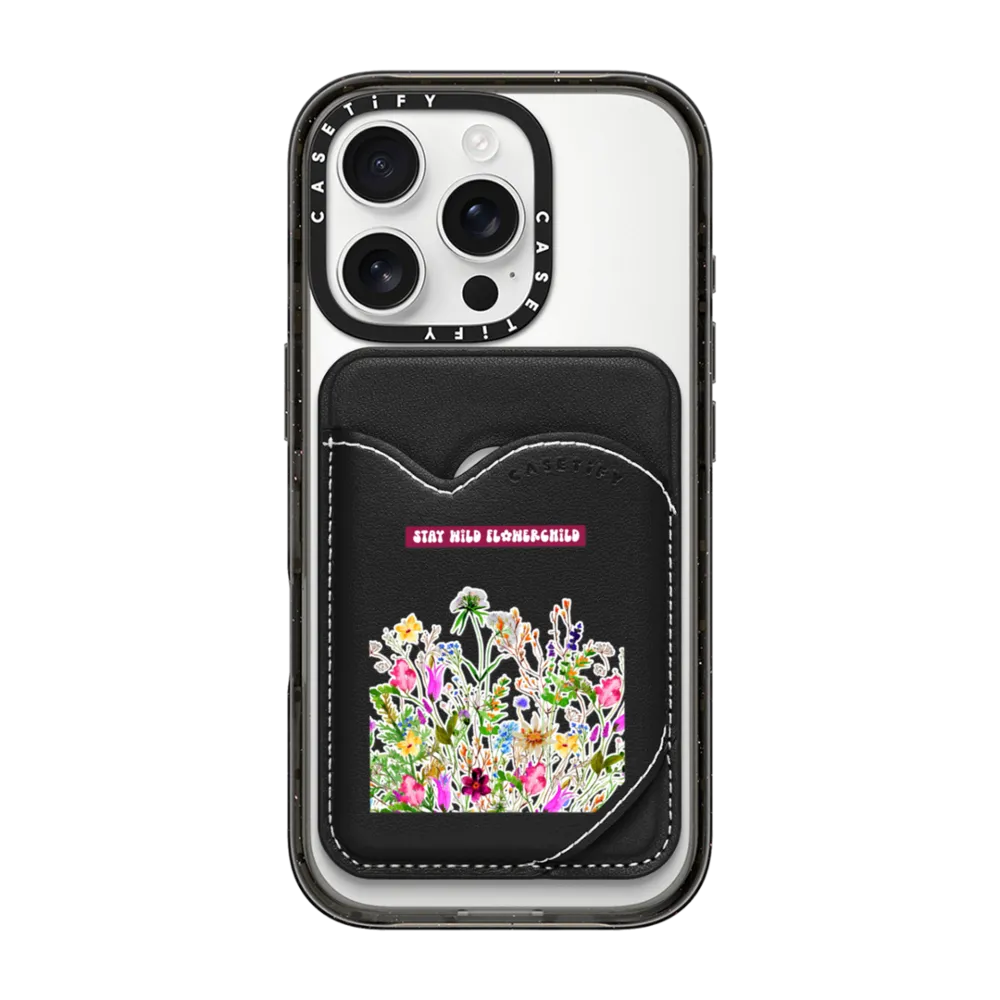 Snappy™ BioVeg Heart Wallet MagSafe Compatible - FLOWERCHILD THURSDAY