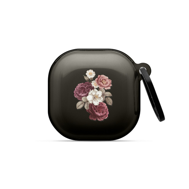 Monika Strigel x CASETiFY Galaxy Buds2 Pro Black インパクトケース VINTAGE FLOWER MONDAY Monika Strigel x CASETiFY Galaxy Buds2 Pro Black インパクトケース VINTAGE FLOWER MONDAY