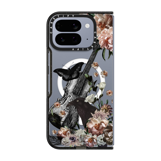 Monika Strigel x CASETiFY Pixel 10 Pro Fold ケース Butterfly,Fine Art ブラック Impact Magnetic Case BLACK WEDNESDAY