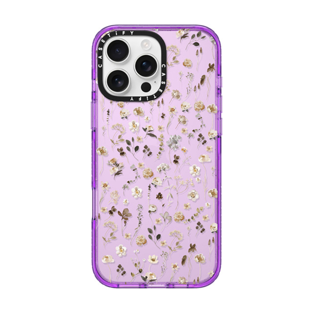Monika Strigel x CASETiFY iPhone 16 Pro Max ケース Fine Art パープル インパクトケース WILDFLOWER FRIDAY Back to School Monika Strigel x CASETiFY iPhone 16 Pro Max ケース Fine Art パープル インパクトケース WILDFLOWER FRIDAY Back to School