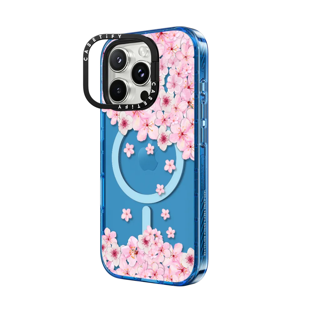 Impact Ring Stand iPhone 16 Pro Max Case MagSafe Compatible - SAKURA CHERRY SATURDAY