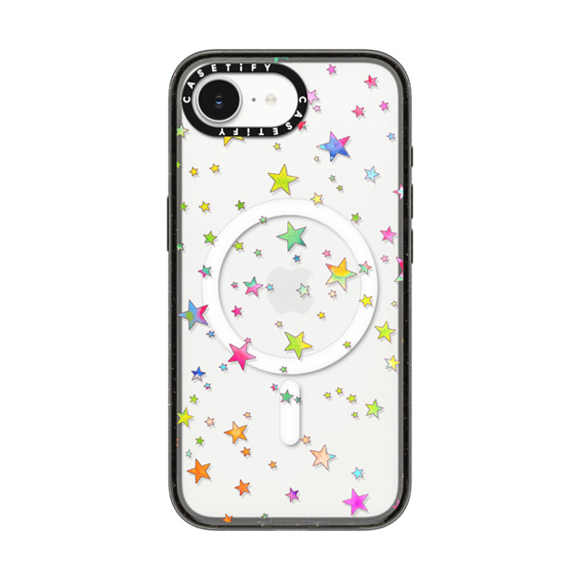 Monika Strigel x CASETiFY iPhone 16e Case Star Black Impact Case MagSafe Compatible LUCKY STARS Back to School Monika Strigel x CASETiFY iPhone 16e Case Star Black Impact Case MagSafe Compatible LUCKY STARS Back to School