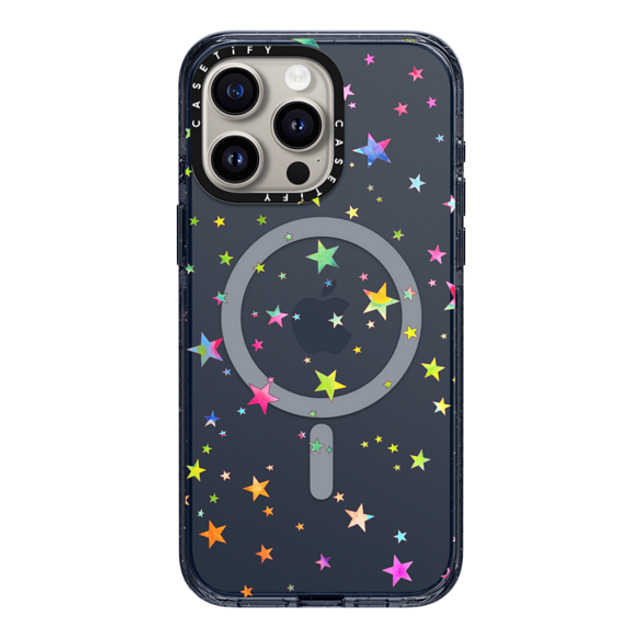 Monika Strigel x CASETiFY iPhone 15 Pro Max Case Classic Blue Impact Case MagSafe Compatible LUCKY STARS Monika Strigel x CASETiFY iPhone 15 Pro Max Case Classic Blue Impact Case MagSafe Compatible LUCKY STARS